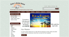 Desktop Screenshot of bylersrelishhouse.com